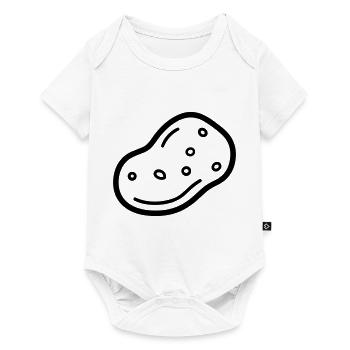 potato - Baby Premium short-sleeve bodysuit - white - Front