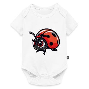 Maikäfer Comic - Baby Premium short-sleeve bodysuit - white - Front
