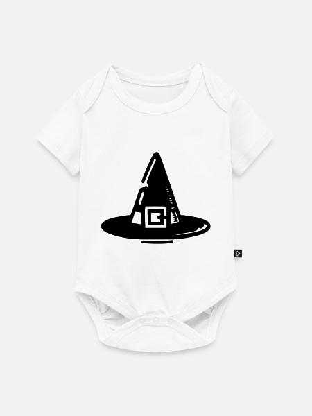 Hexenhut - Baby Premium Kurzarmbody - Weiß