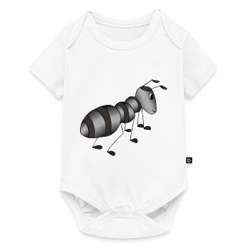 Fourmi - Body à manches courtes Premium Bébé - blanc - Devant