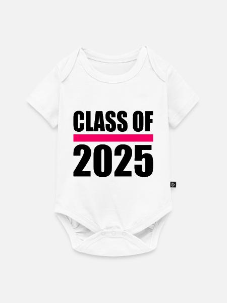 Class of 2025 - Baby Premium Kurzarmbody - Weiß