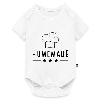 L’essentiel est fait maison - Body à manches courtes Premium Bébé - blanc - Devant