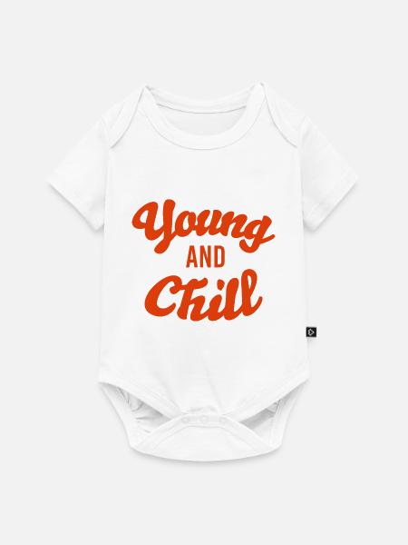 Junges Zitat - Baby Premium Kurzarmbody - Weiß