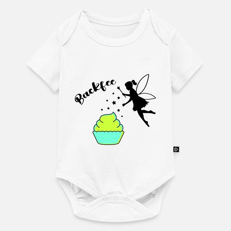 backfee - Baby Premium Kurzarmbody - Weiß