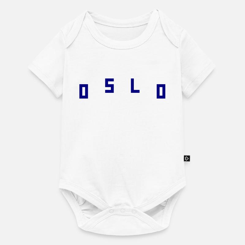 Oslo - Body à manches courtes Premium Bébé - blanc