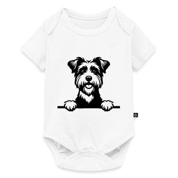 Terrier australien - Body à manches courtes Premium Bébé - blanc - Devant