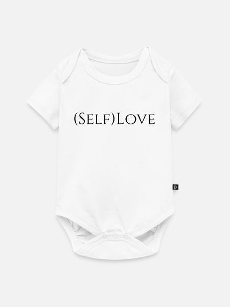 Selbstliebe - Baby Premium Kurzarmbody - Weiß
