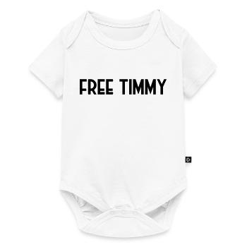 Timmy libre sauve la baleine à bosse - Body à manches courtes Premium Bébé - blanc - Devant