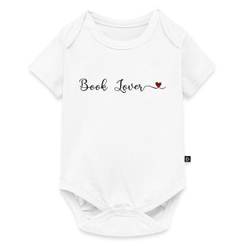 Book Lover - Baby Premium short-sleeve bodysuit - white - Front