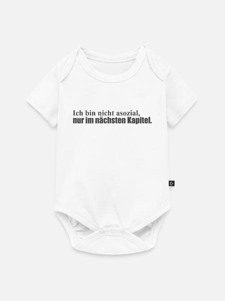 Nächstes Kapitel - Baby Premium Kurzarmbody - Weiß