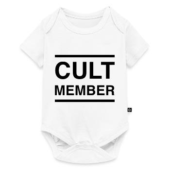 Cult Member - Baby Premium short-sleeve bodysuit - white - Front