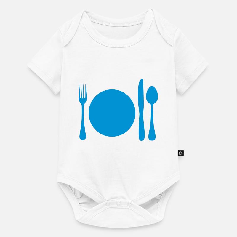 manger - Body à manches courtes Premium Bébé - blanc