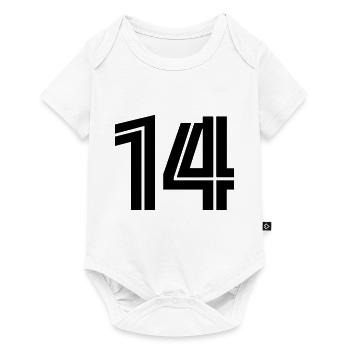 14 - Baby Premium short-sleeve bodysuit - white - Front
