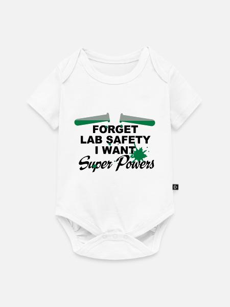 Chemie - Baby Premium Kurzarmbody - Weiß