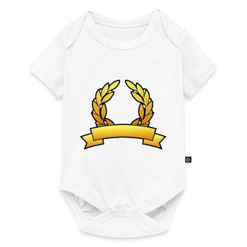 Ehrenkranz2 - Baby Premium Kurzarmbody - Weiß - Vorne