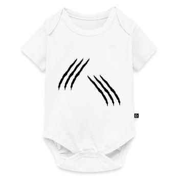 Scratch Cats Monster Attack Wound Flesh Wound - Baby Premium short-sleeve bodysuit - white - Front