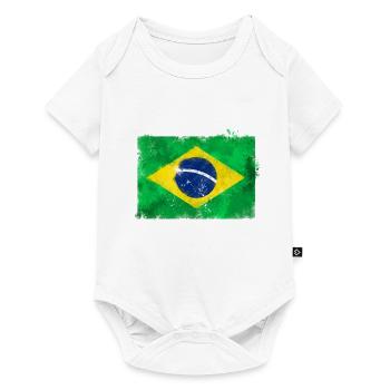 Brasil - Body à manches courtes Premium Bébé - blanc - Devant