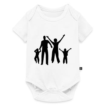 family person - Baby Premium short-sleeve bodysuit - white - Front