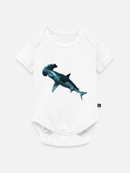 Haie - Baby Premium Kurzarmbody - Weiß