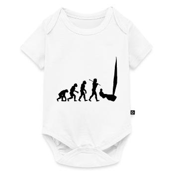 Sailing Evolution 1 - Baby Premium short-sleeve bodysuit - white - Front