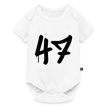Tag : 47 - Body à manches courtes Premium Bébé - blanc - Devant