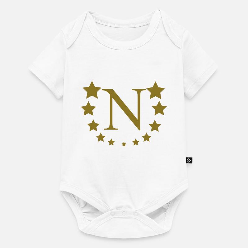N - Body à manches courtes Premium Bébé - blanc