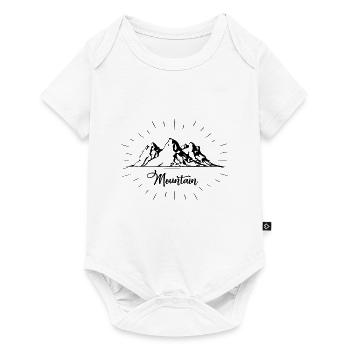 Montagne de montagne - Body à manches courtes Premium Bébé - blanc - Devant