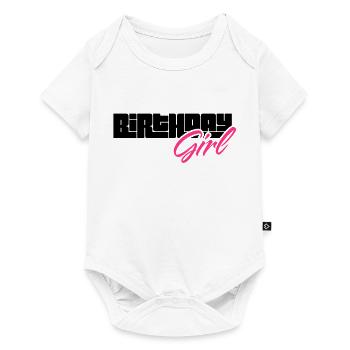birthday girl - Baby Premium short-sleeve bodysuit - white - Front