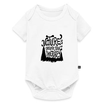 nature - Baby Premium short-sleeve bodysuit - white - Front