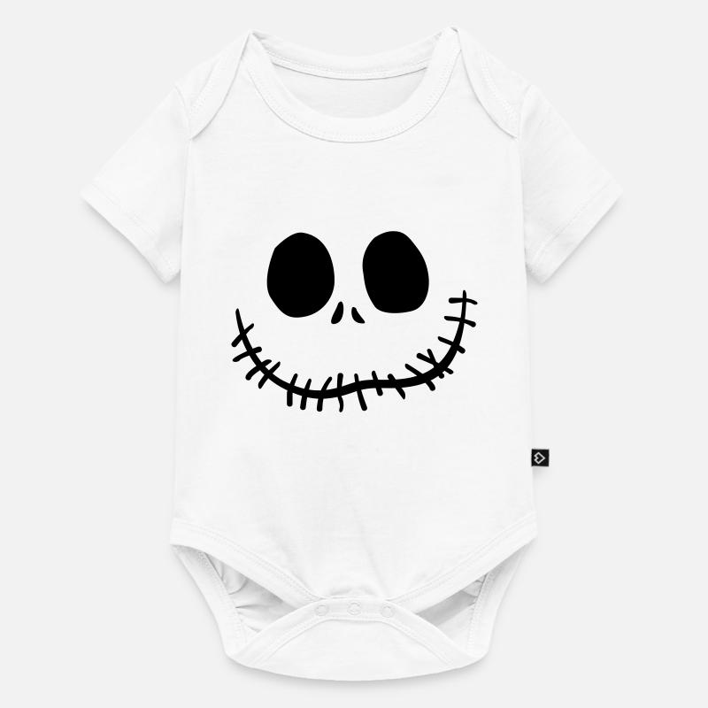 jack o'lantern - Baby Premium Kurzarmbody - Weiß