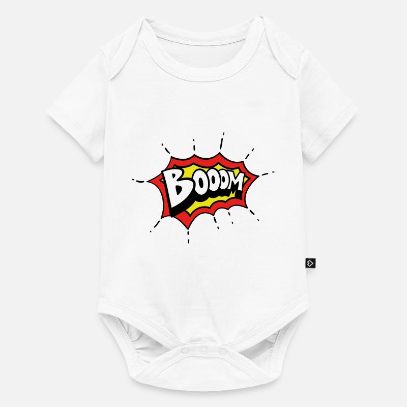 essor conception comique - Body à manches courtes Premium Bébé - blanc