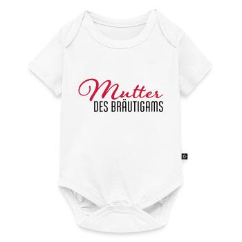 Mère du marié - Body à manches courtes Premium Bébé - blanc - Devant