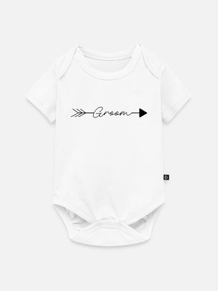 Groom - Baby Premium Kurzarmbody - Weiß
