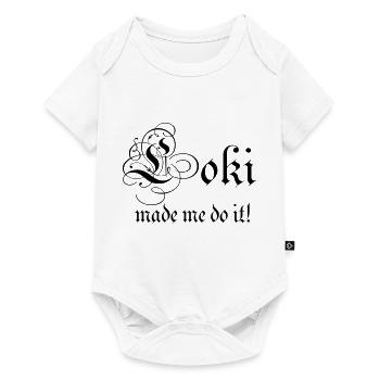 Wikinger Loki - Baby Premium Kurzarmbody - Weiß - Vorne