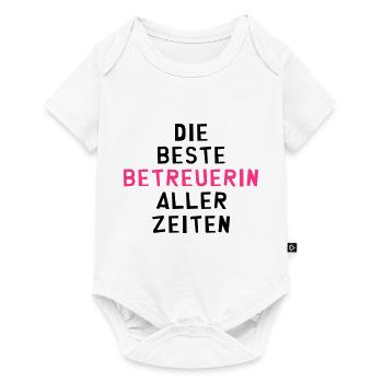 Betreuer Betreuerin Gruppenleiter Kind Gastgeber - Baby Premium Kurzarmbody - Weiß - Vorne