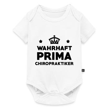 Chiropraktiker Chiropraktikerin Osteopathie Arzt - Baby Premium Kurzarmbody - Weiß - Vorne
