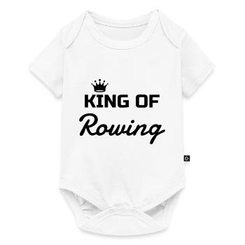 Rowing - Rudern - Aviron - Rower - Coxswain - Baby Premium short-sleeve bodysuit - white - Front