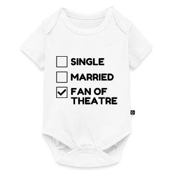Theater / Theatre / Actor / Theaterleute - Baby Premium short-sleeve bodysuit - white - Front