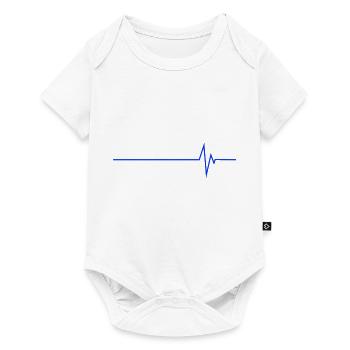 True Warriors blanc - Body à manches courtes Premium Bébé - blanc - Devant