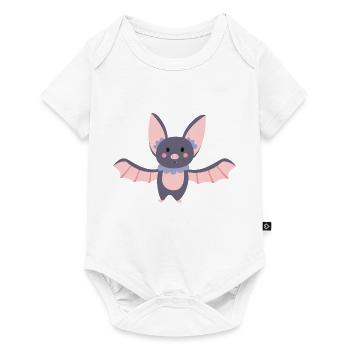 chauve souris - Body à manches courtes Premium Bébé - blanc - Devant