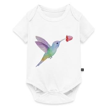 humming-bird - Baby Premium short-sleeve bodysuit - white - Front