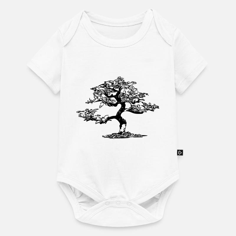 Bonsaï mignon - Body à manches courtes Premium Bébé - blanc