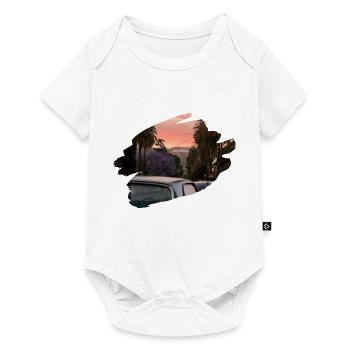 Hollywood Sign - Baby Premium short-sleeve bodysuit - white - Front