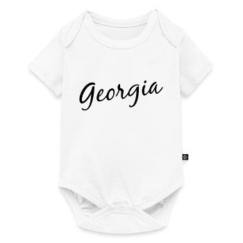 Georgia - Baby Premium short-sleeve bodysuit - white - Front