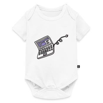 computer science - Baby Premium short-sleeve bodysuit - white - Front
