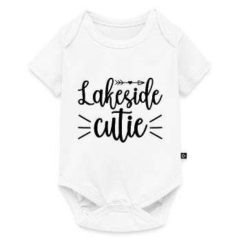 lakeside cutie - Baby Premium short-sleeve bodysuit - white - Front