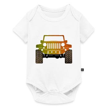 Jeep - Baby Premium short-sleeve bodysuit - white - Front