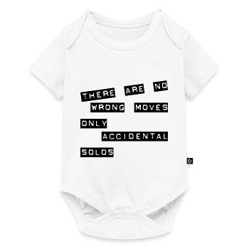 There Are No Wrong Moves, Only Accidental Solos 3 - Baby Premium short-sleeve bodysuit - white - Front