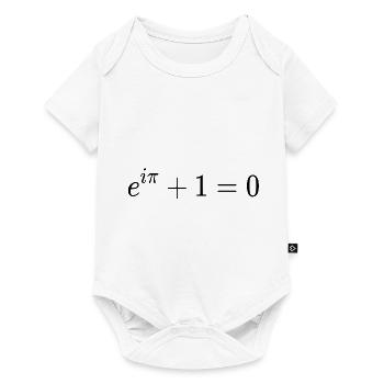 Identität von Euler - Baby Premium Kurzarmbody - Weiß - Vorne
