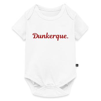 Dunkerque - Body à manches courtes Premium Bébé - blanc - Devant